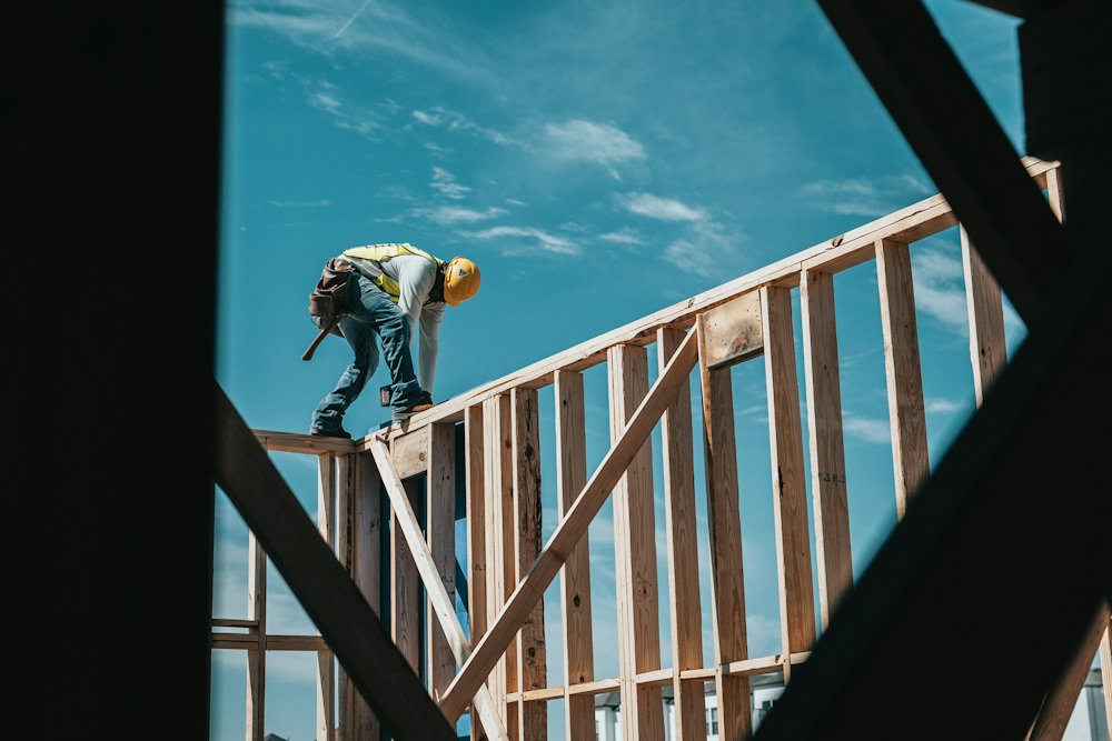 Framer working on a new home build